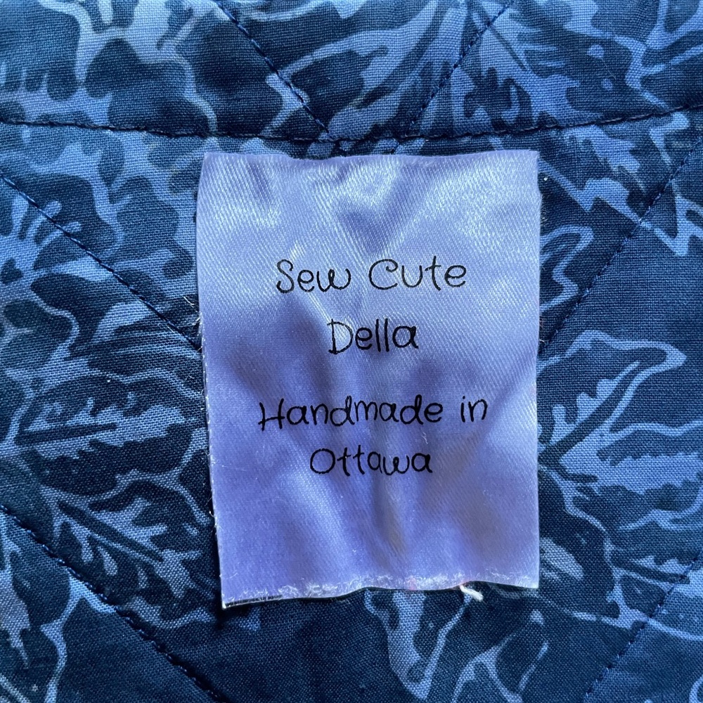 Handmade Quilt Jacket / Fall Coat - Picture 4 of 7